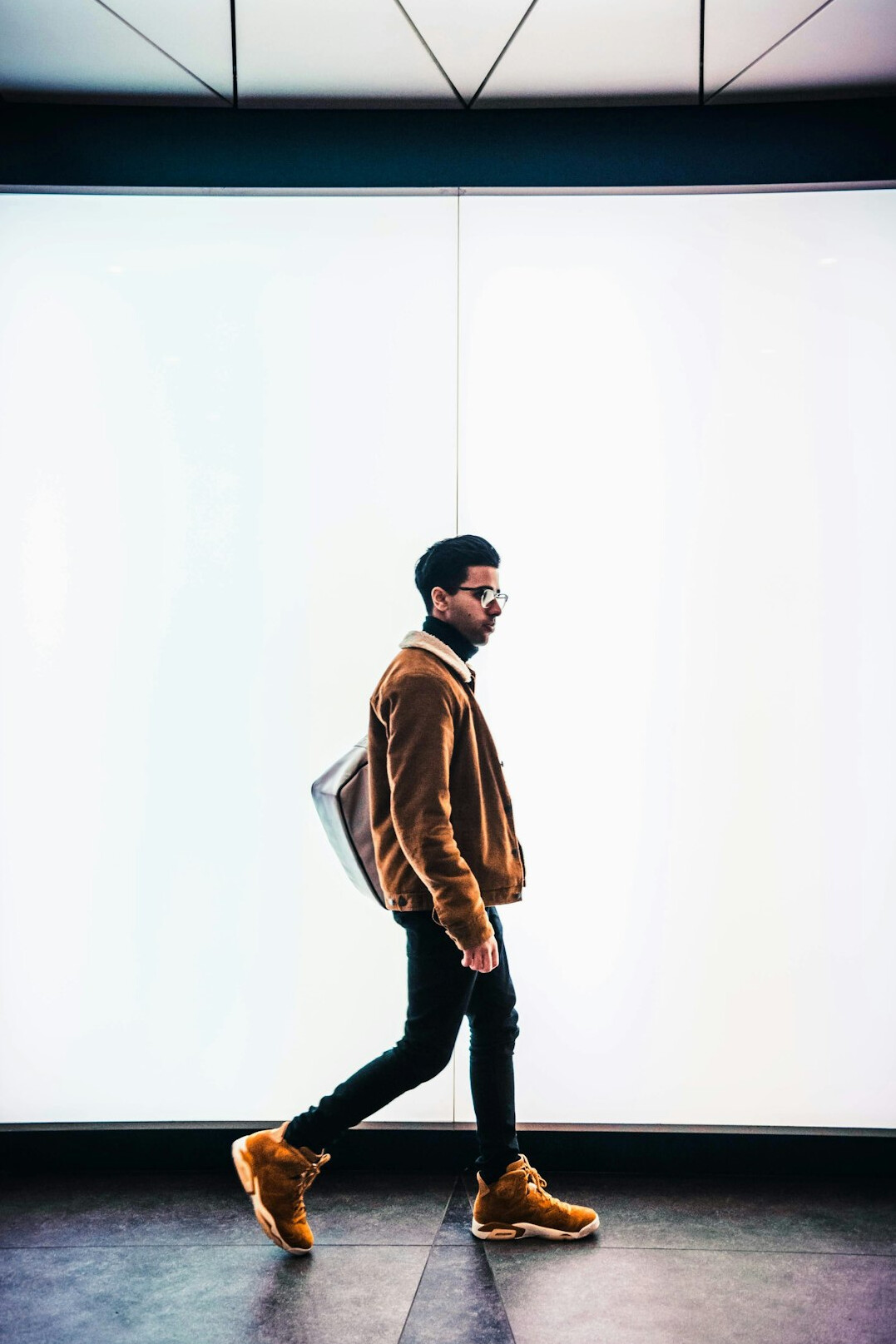 Portrait of a South Asian British male lighting designer and trainer